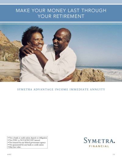 symetra advantage income annuity brochure