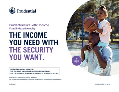 prudential surepath income annuity brochure