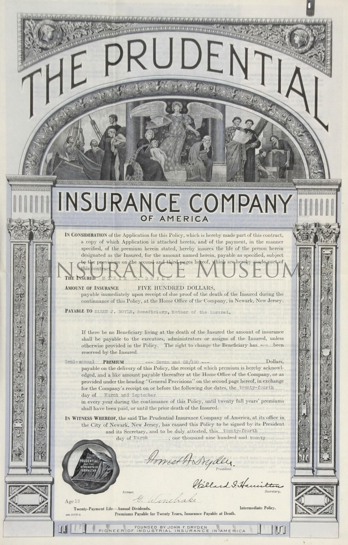 american insurance policy